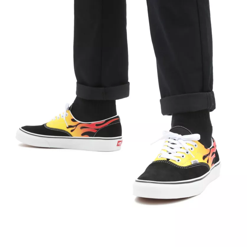 Vans low sneakers Era Flame VN0A4BV4XEY1 black-true white