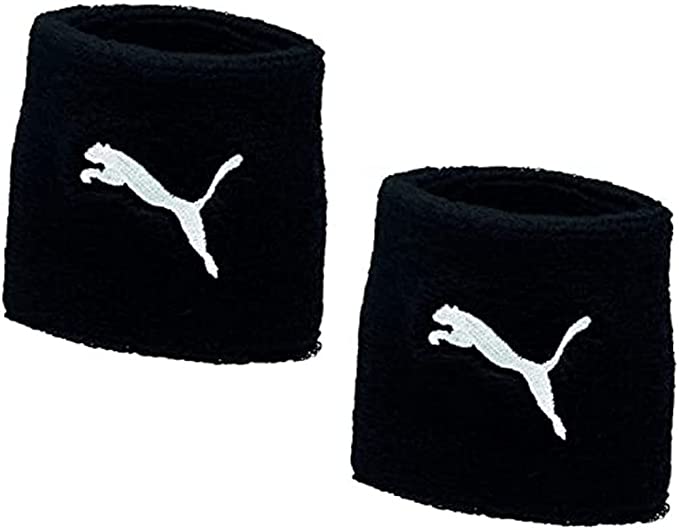 Puma Polsino tergisudore Fit wristbands 054305-01 black taglia unica