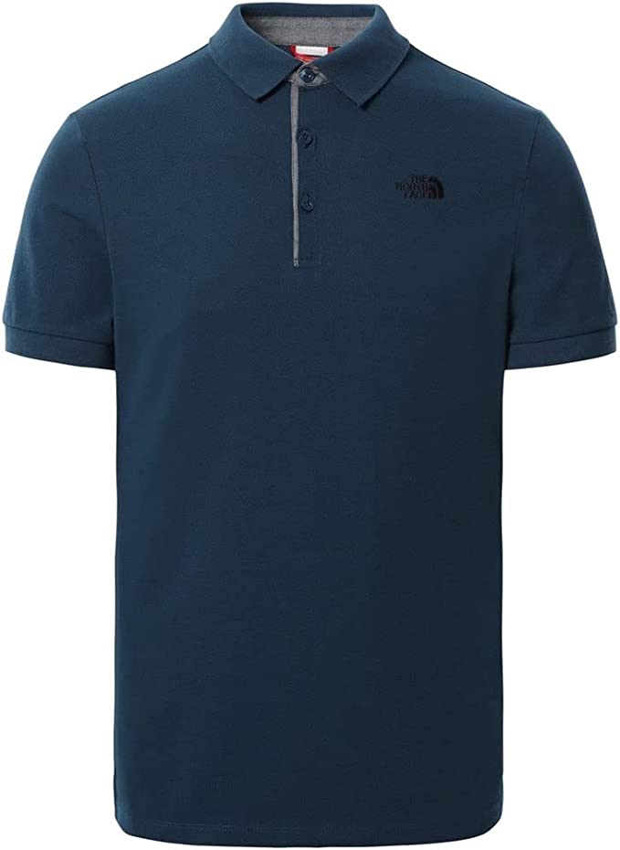 The North Fece Polo manica corta da uomo Premium Piquet NF00CEV4HDC1 shady blue