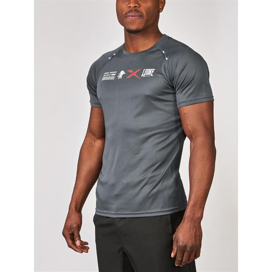 Leone t-shirt extrema 2.0 pro grigio ABX24