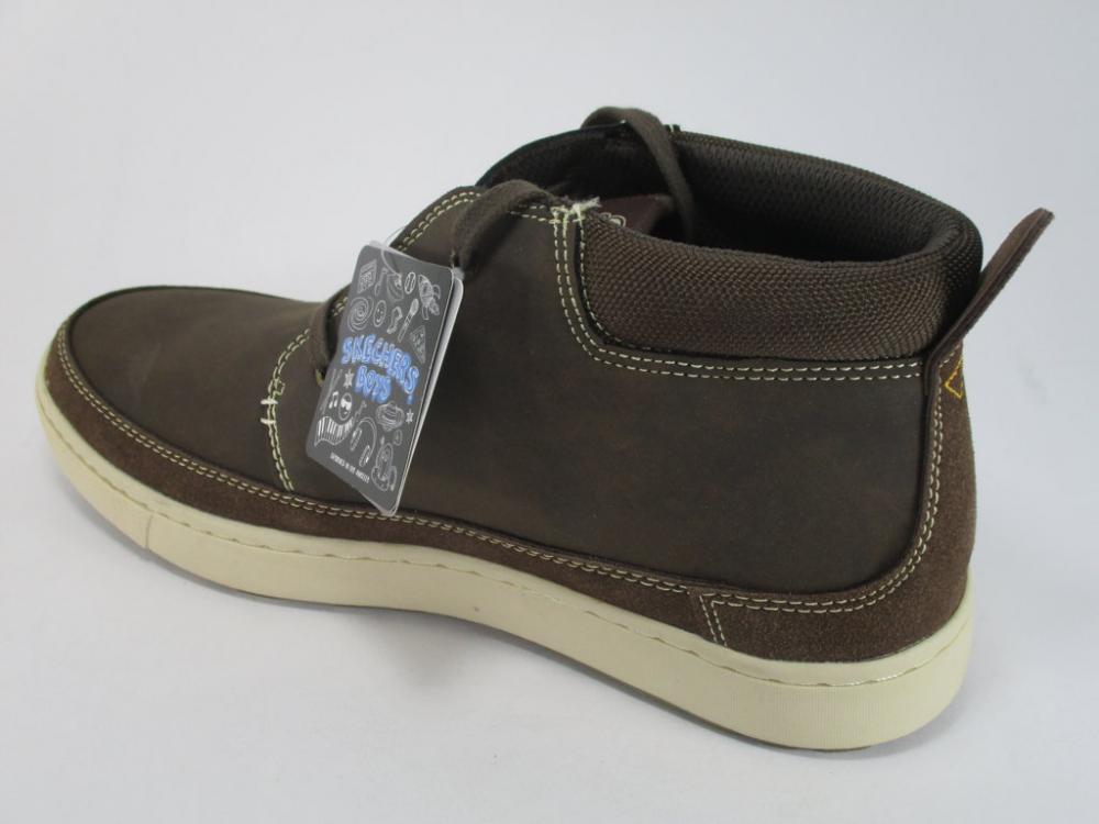Skechers Direct Pulse children's ankle boot 94120L CHOC chocolate