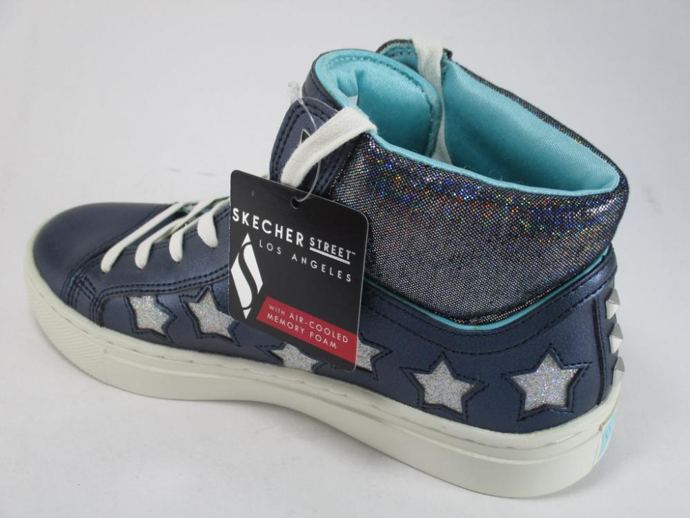 Skechers Sidestreet Funk It Out girl's sneakers shoe 84595L NVY blue