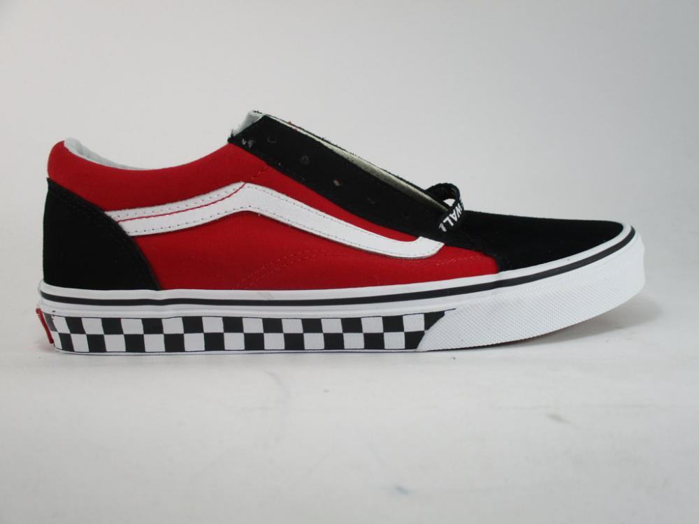Vans Old Skool VN0A38HBVI71 boys' sneakers shoe black-red-white