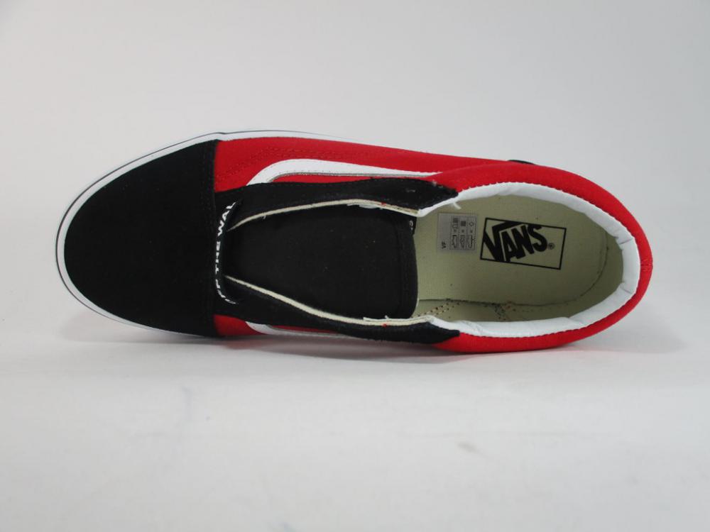 Vans Old Skool VN0A38HBVI71 boys' sneakers shoe black-red-white