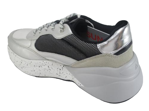 Sun68 Scarpa sneakers da donna Dani Z29221 44 argento