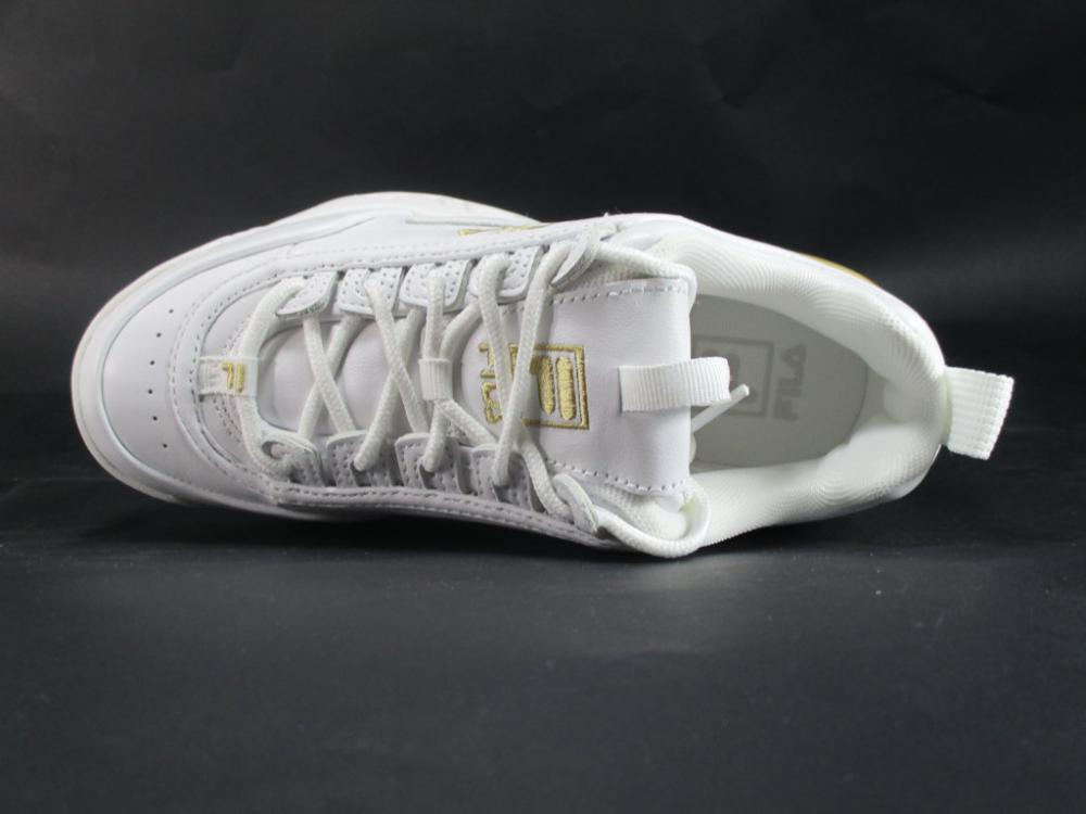Fila Disruptor Premium women's sneakers shoe 1010862.1FG white gold