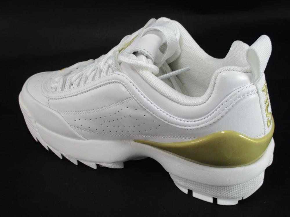 Fila Disruptor Premium women's sneakers shoe 1010862.1FG white gold