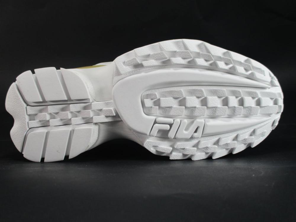 Fila Disruptor Premium women's sneakers shoe 1010862.1FG white gold