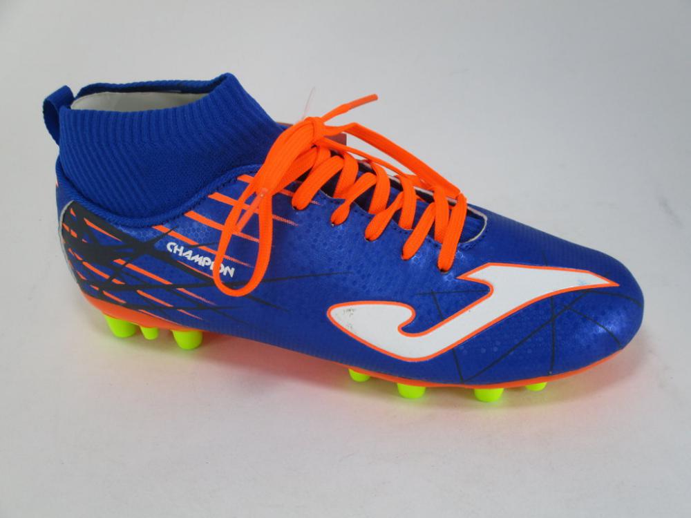 Joma Champion Jr 804 boys' football boot CCHJW.804.AG royal sock