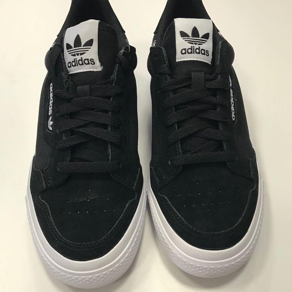 Adidas unisex adult sneakers Continental Vulc EF3524 black