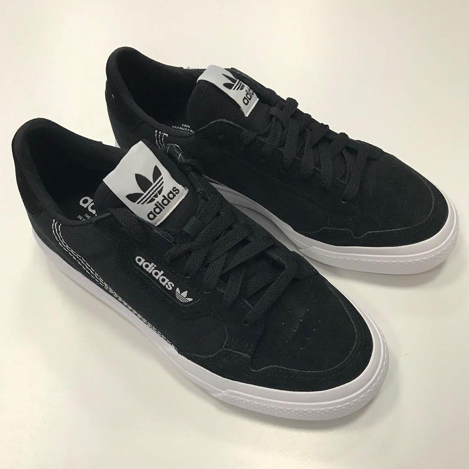Adidas unisex adult sneakers Continental Vulc EF3524 black