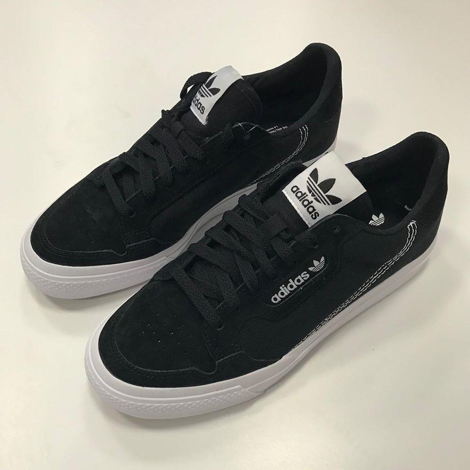 Adidas unisex adult sneakers Continental Vulc EF3524 black