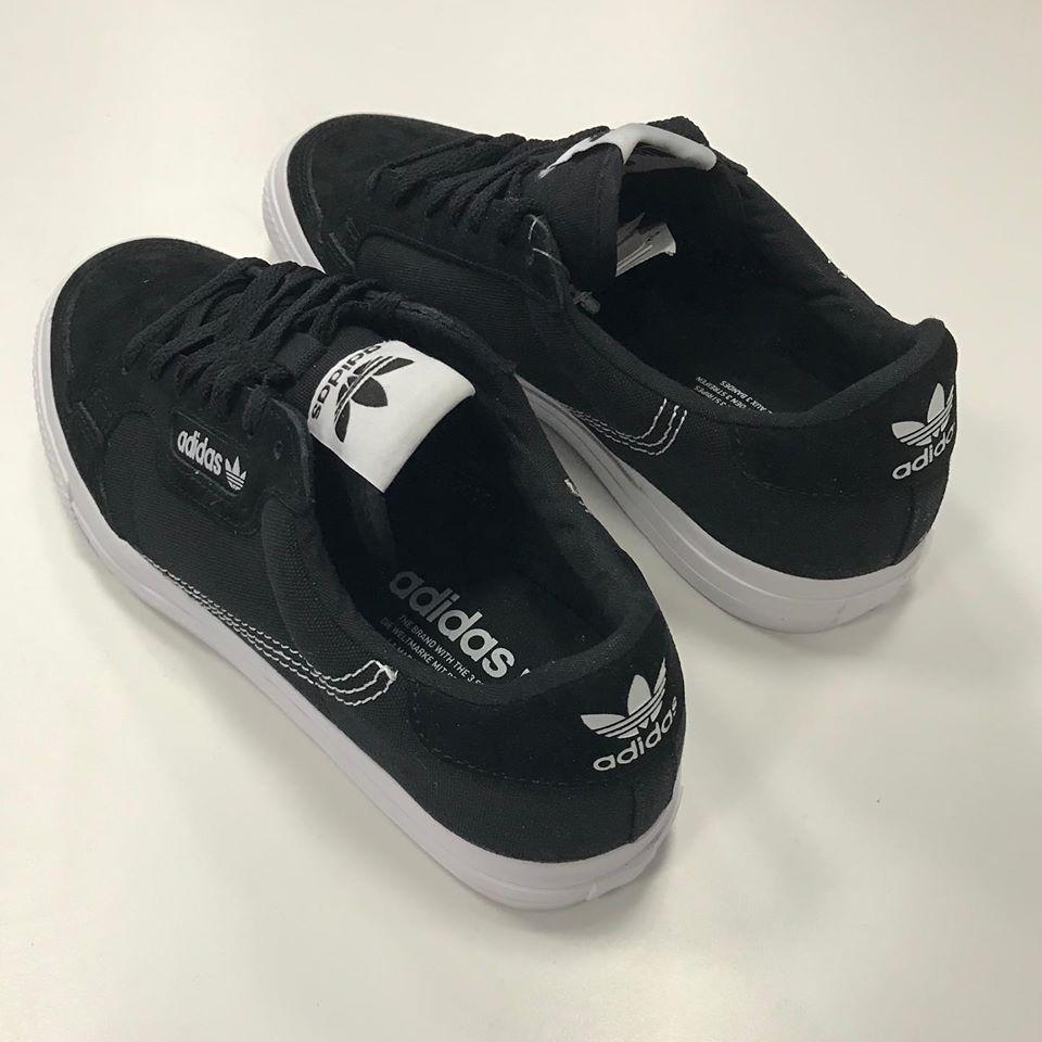 Adidas unisex adult sneakers Continental Vulc EF3524 black