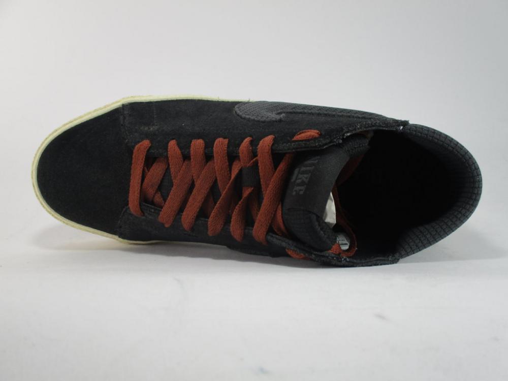 Nike scarpa sneakers da uomo Blazer Mid 510965 002 nero