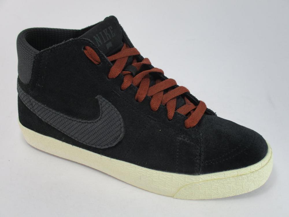Nike scarpa sneakers da uomo Blazer Mid 510965 002 nero