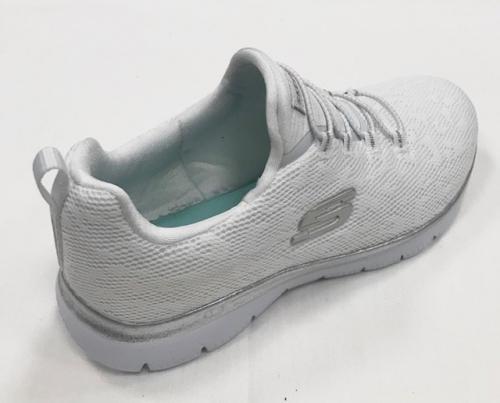 Skechers scarpa sportiva da donna Summits Leopard Spot 149037 WSL white