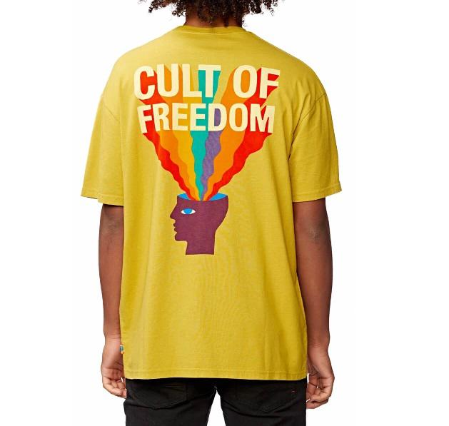Globe short sleeve men's t-shirt COF Tee GB01920017 lime