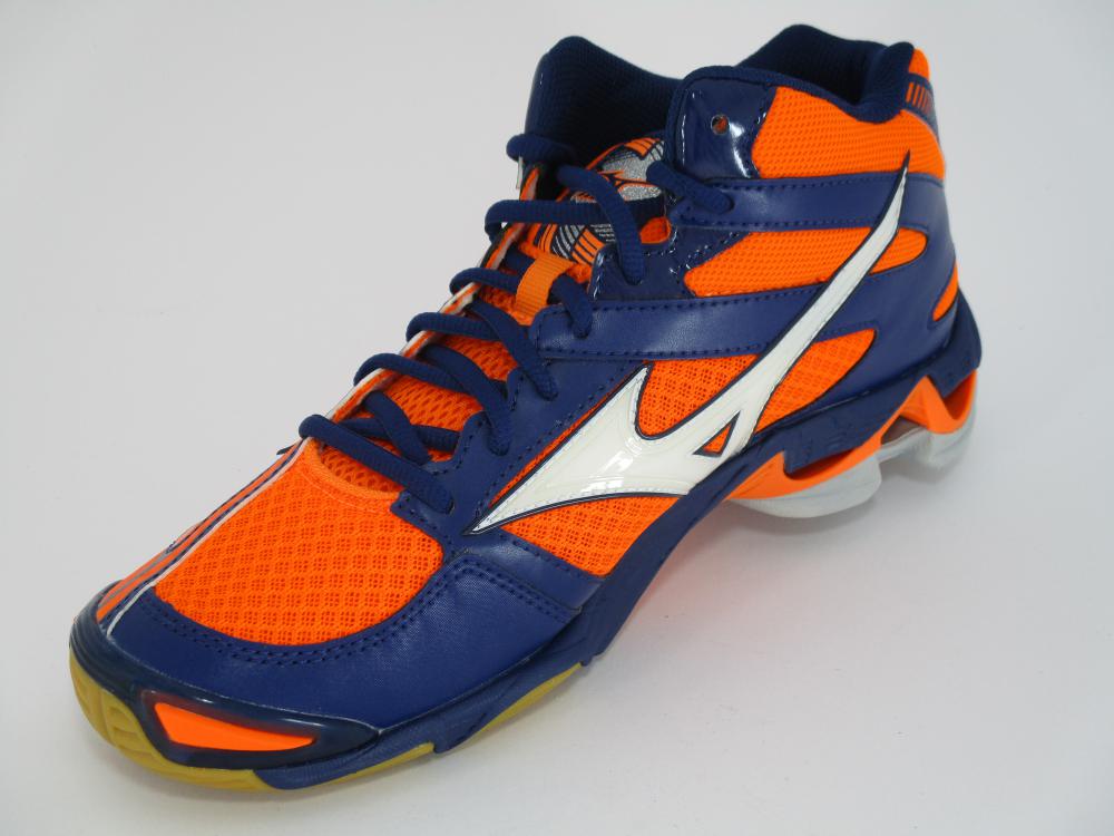 Mizuno men's volleyball shoe Wave Bolt 6 Mid V1GA176502 orange