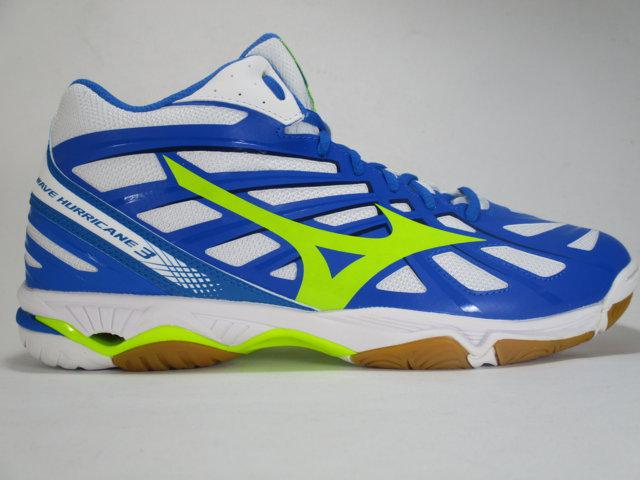 Mizuno men's volleyball shoe Wave Hurricane 3 Mid V1GA174544 white