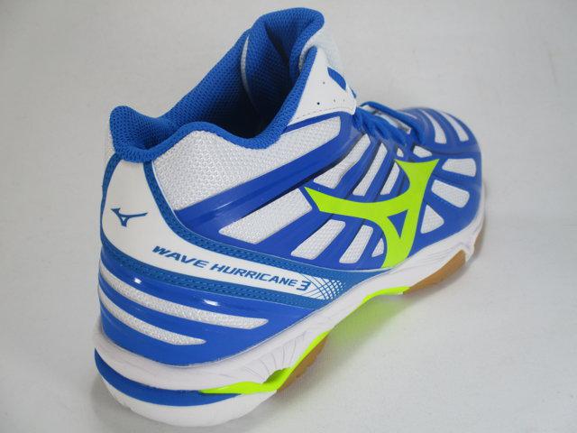 Mizuno men's volleyball shoe Wave Hurricane 3 Mid V1GA174544 white