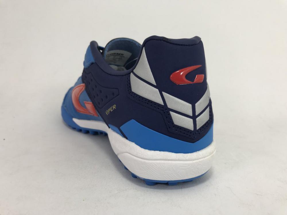 Gems scarpa da calcetto da uomo per erba sintetica Viper Turf 004TF17 azzurro blu