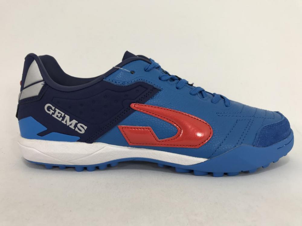 Gems scarpa da calcetto da uomo per erba sintetica Viper Turf 004TF17 azzurro blu