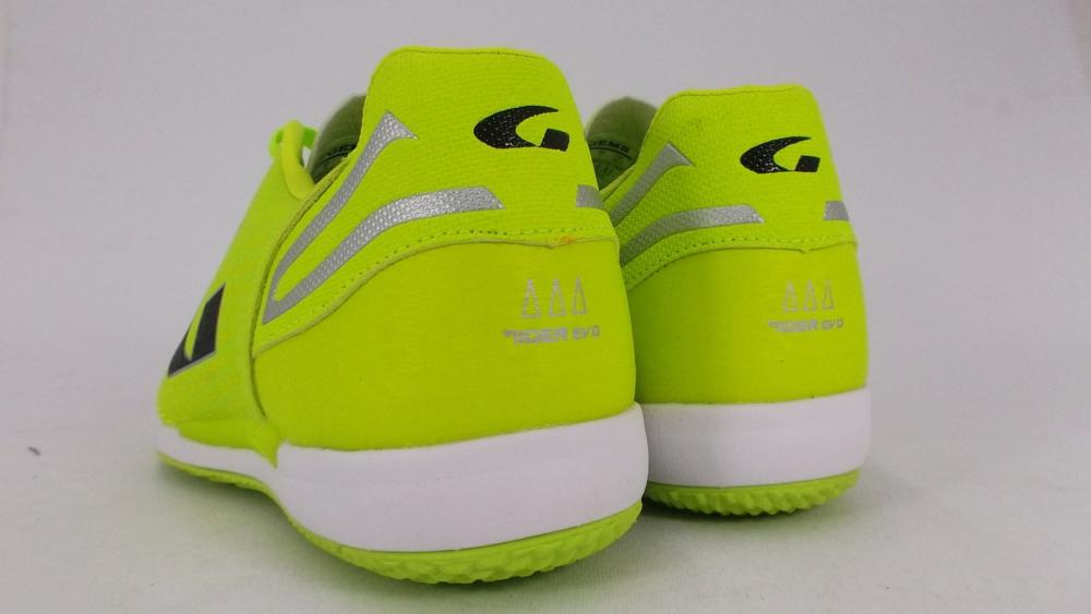 Gems scarpa da calcetto da uomo Tiger Evo Turf 004TF18 verde fluo