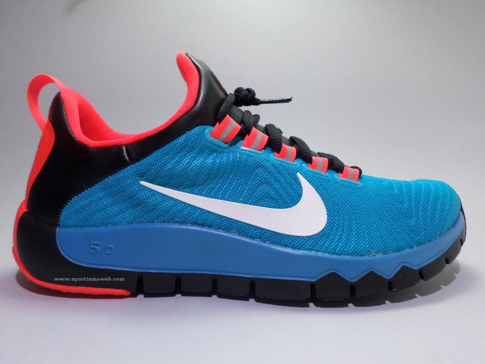 Nike men's sneaker Free Trainer 5.0 V5 644671 410 blue