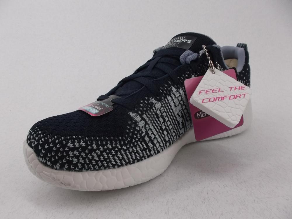 Skechers scarpa da ginnastica da donna Burst 12433/NVY blu