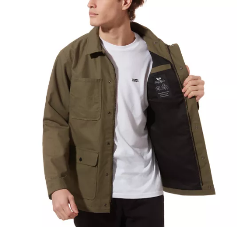 Vans giacca da uomo Drill Chore Grape Leaf (Ripstop) VN0A456ZTTD1