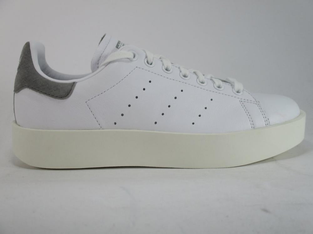 Adidas Originals women's sneakers shoe with wedge Stan Smith Bold W CQ2829 white-grey
