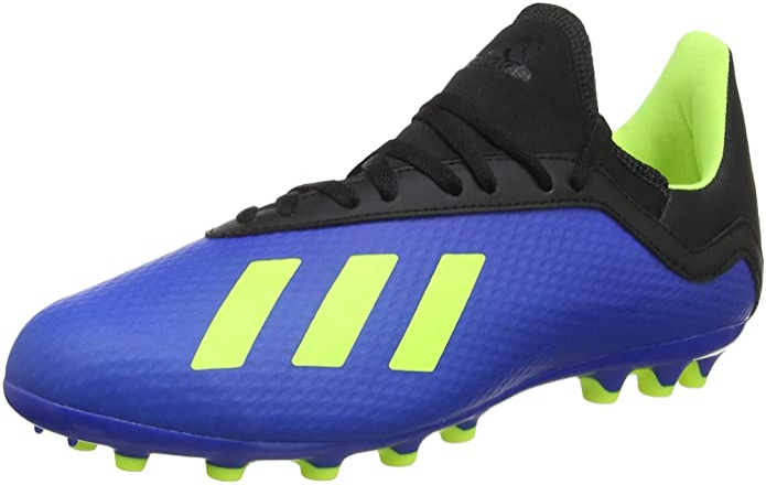 Adidas football boot for boys X 18.3 AG J CG7167 blue yellow black