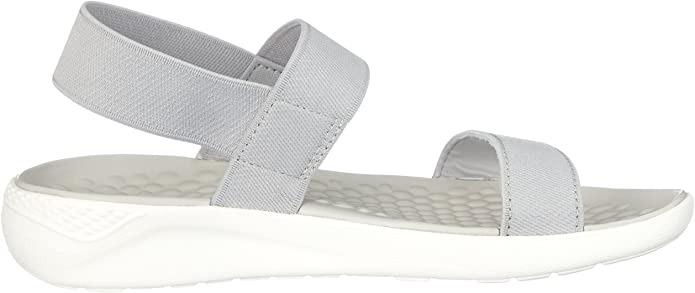 Crocs LiteRide women's welded slipper 205106-00J light grey
