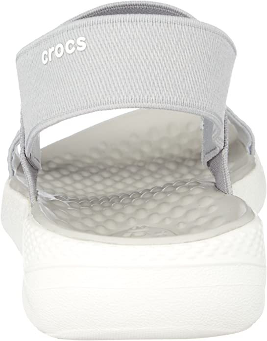 Crocs LiteRide women's welded slipper 205106-00J light grey