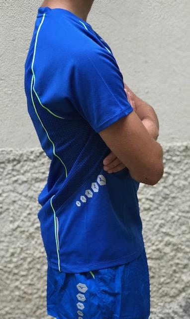 Mizuno maglietta manica corta da uomo Men Premium Tee U2EA7002 22 azzurro