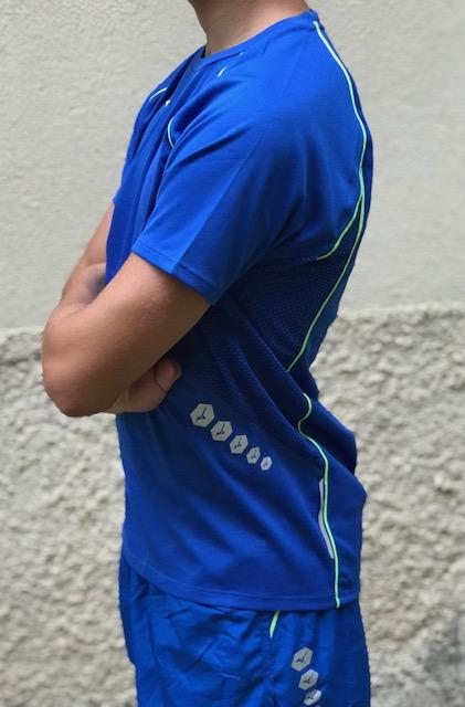 Mizuno maglietta manica corta da uomo Men Premium Tee U2EA7002 22 azzurro