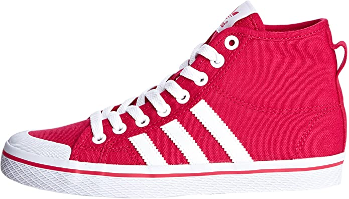 Adidas Originals high-top canvas sneakers for adults Honey Stripes Mid W D65881 red
