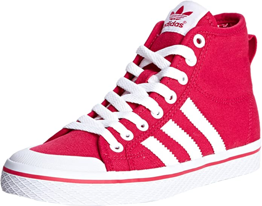 Adidas Originals high-top canvas sneakers for adults Honey Stripes Mid W D65881 red