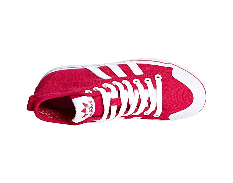 Adidas Originals high-top canvas sneakers for adults Honey Stripes Mid W D65881 red