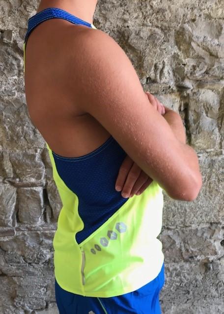Mizuno Men Premium SINGLET U2EA7001 44 yellow fluo-royal