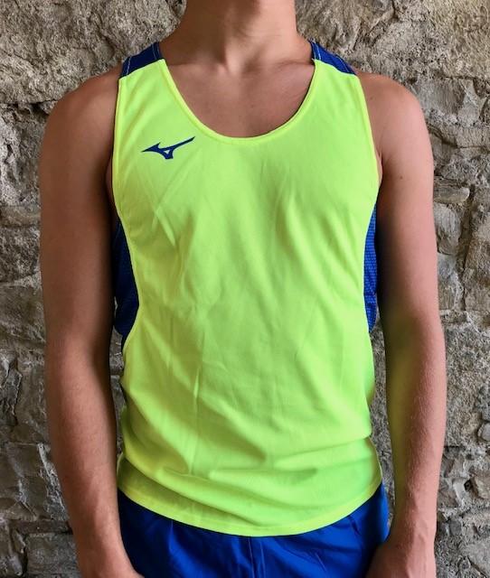 Mizuno Men Premium SINGLET U2EA7001 44 yellow fluo-royal