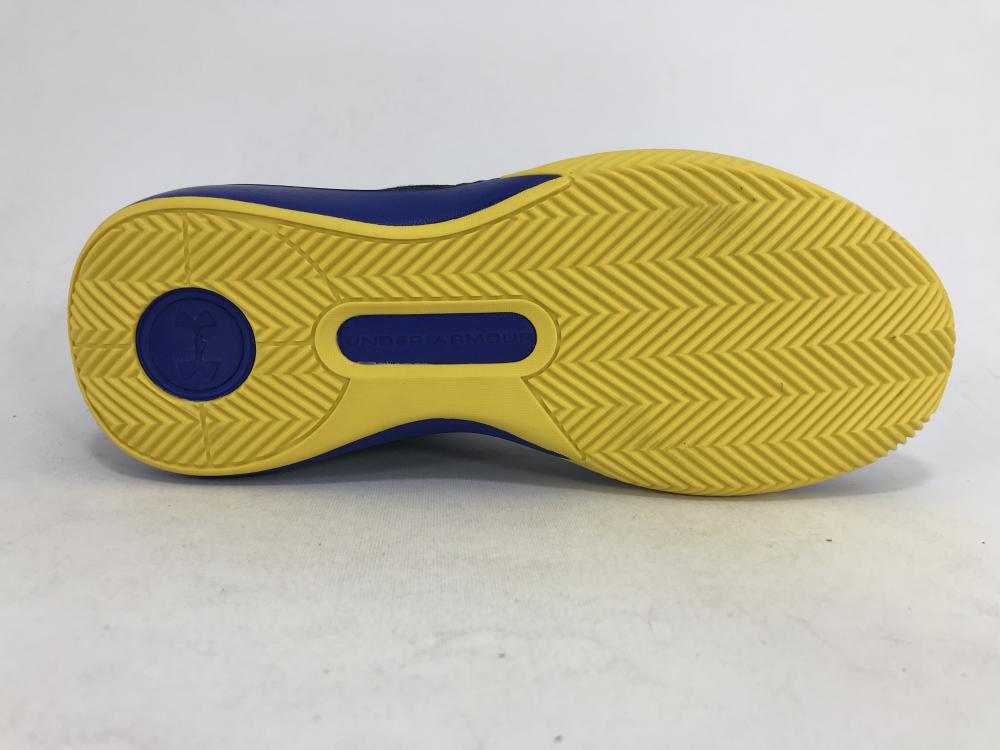 Under Armour scarpa da basket da ragazzo Lockdown 3 3020430 402 blu-giallo