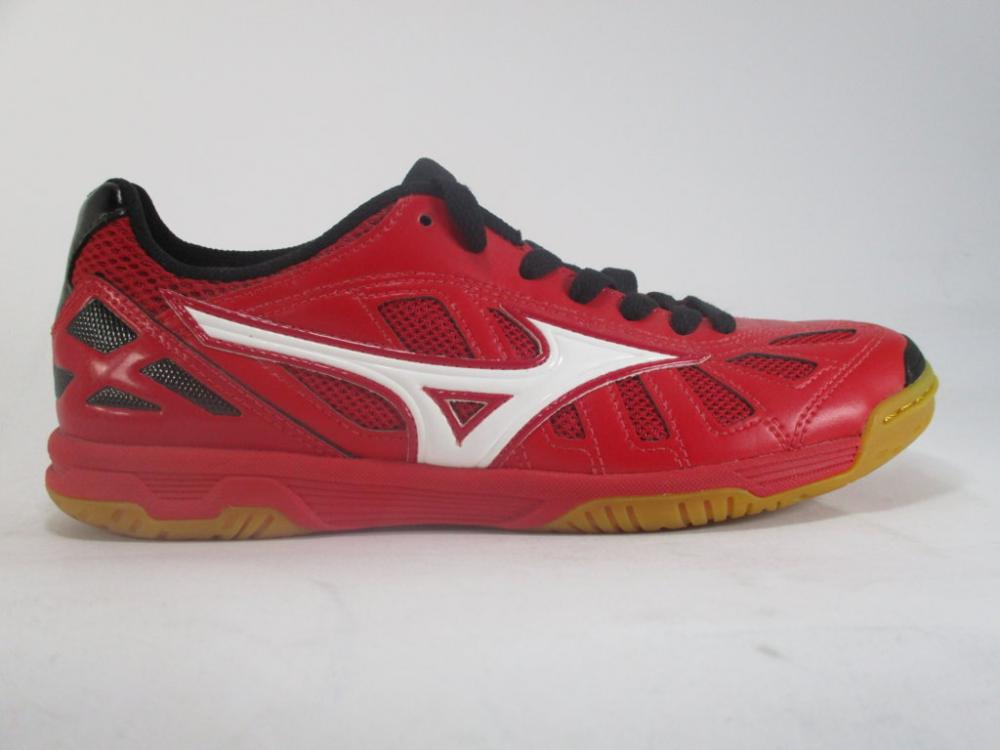 Mizuno Sala Premium men's indoor soccer shoe In red Q1GA155062