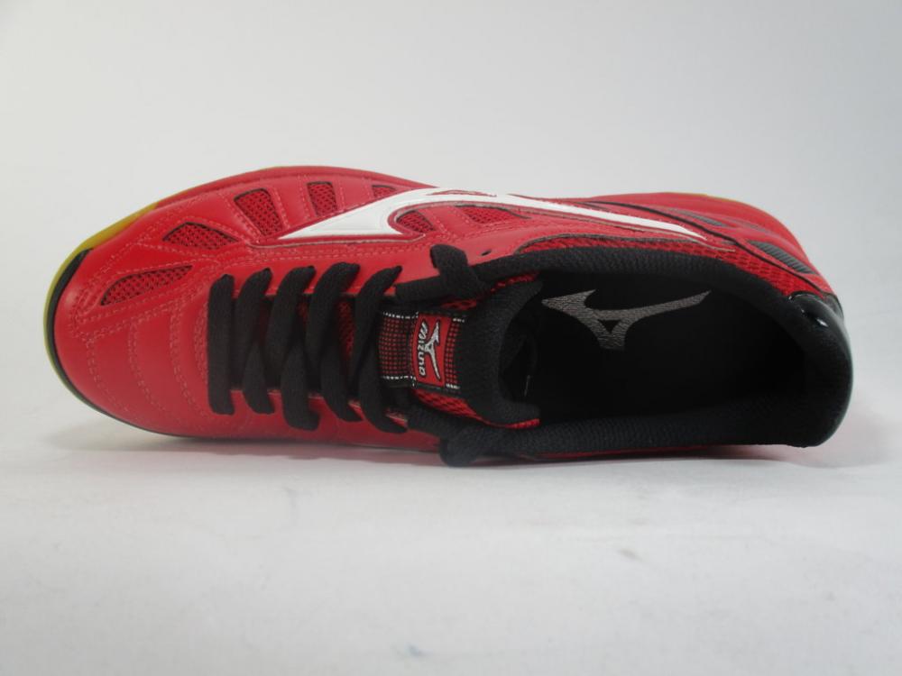 Mizuno Sala Premium men's indoor soccer shoe In red Q1GA155062