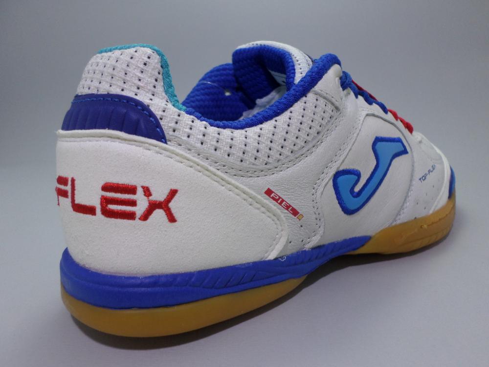 Joma men's indoor soccer shoe Top Flex 402 TOPW.402.PS white