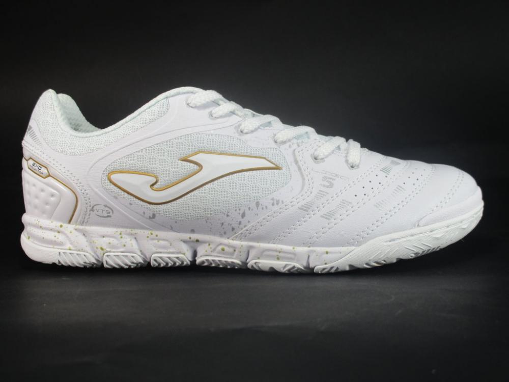 Joma scarpa da calcetto indoor unisex Liga 5 902 LIGAW.902.IN bianco