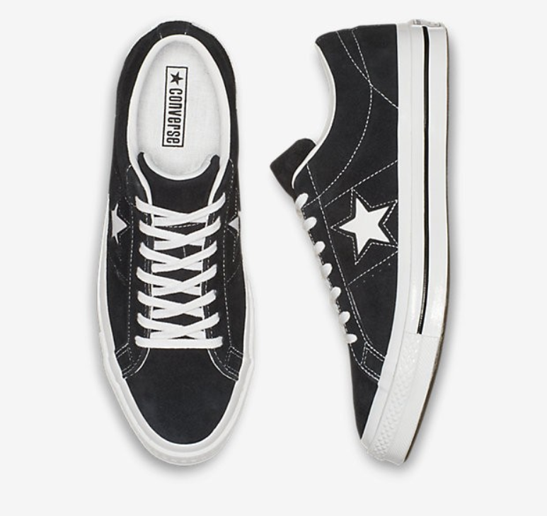 Converse One Star men's sneakers shoe 158369C black