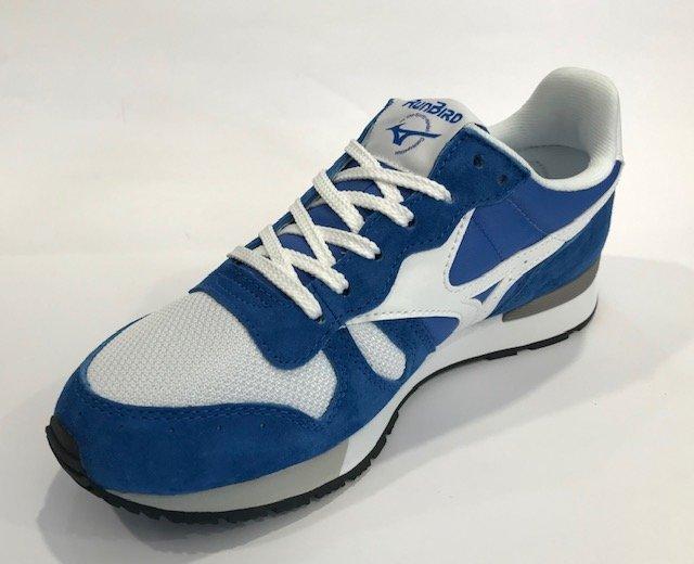 Mizuno men's sneakers shoe ML87 D1GA190527 white light blue