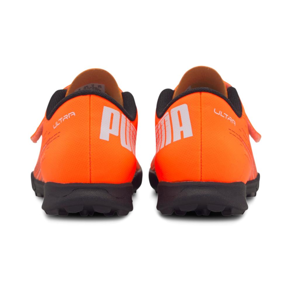 Puma scarpa da calcetto da ragazzo ULTRA 4.1 TT V Jr 106105 01 arancione