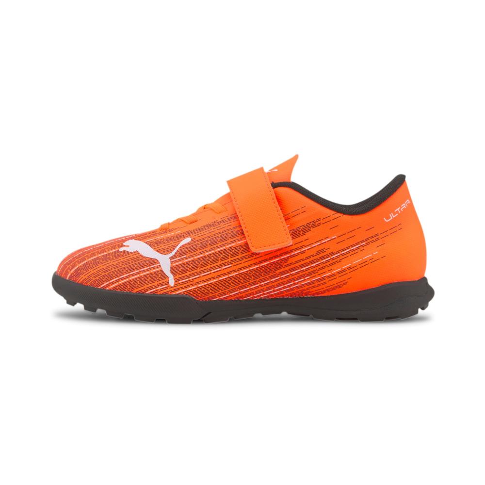 Puma scarpa da calcetto da ragazzo ULTRA 4.1 TT V Jr 106105 01 arancione